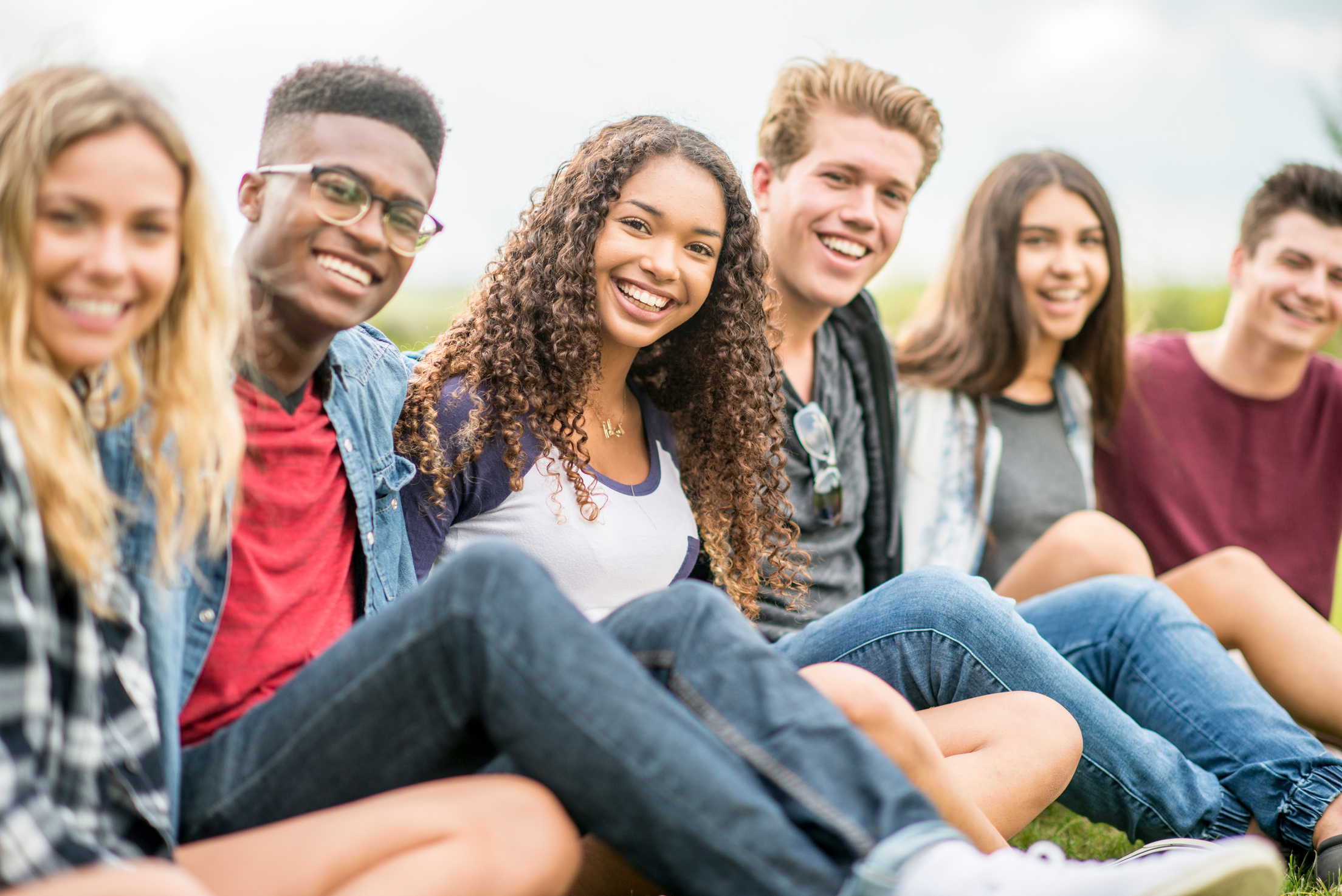 Teen Friends Hanging Out